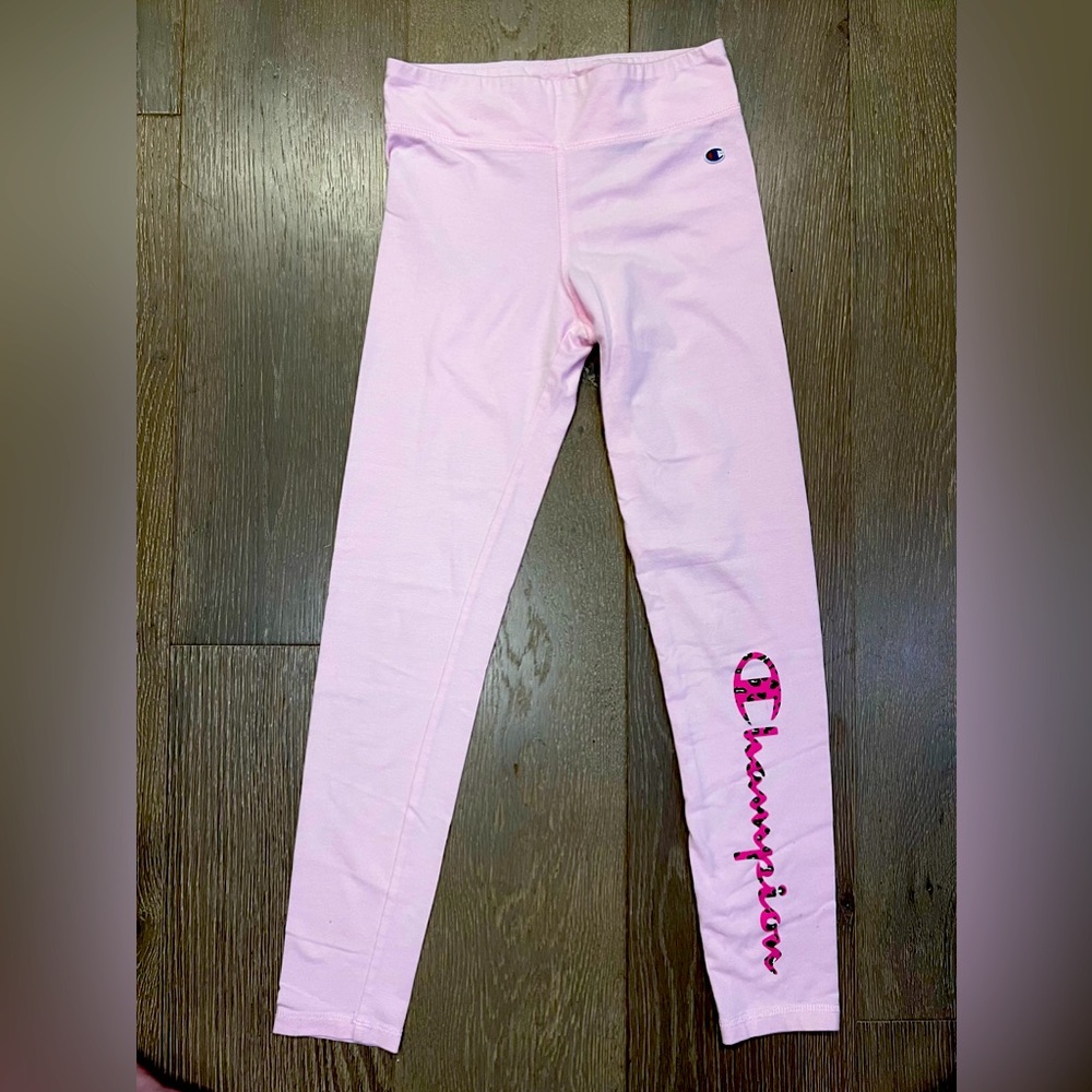 Girls Champion Pink Leggings